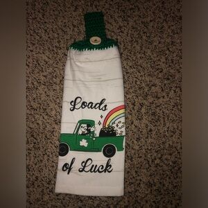 Mickey Mouse St Patrick’s Day Hanging Towel